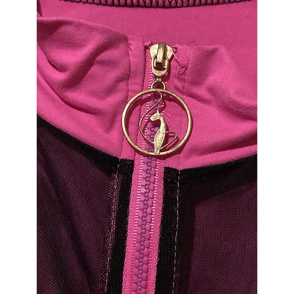 Baby Phat Track Suit Jacket Pink Women's Sz 2X Retro Y2K Embroidered Logo - Picture 8 of 9